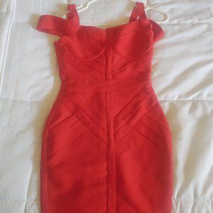 Body glove red dress